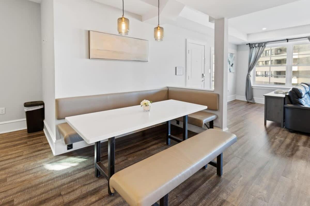 Modern 4Br 2Ba Apt Steps To The Beach Open Living Atlantic City Exterior photo